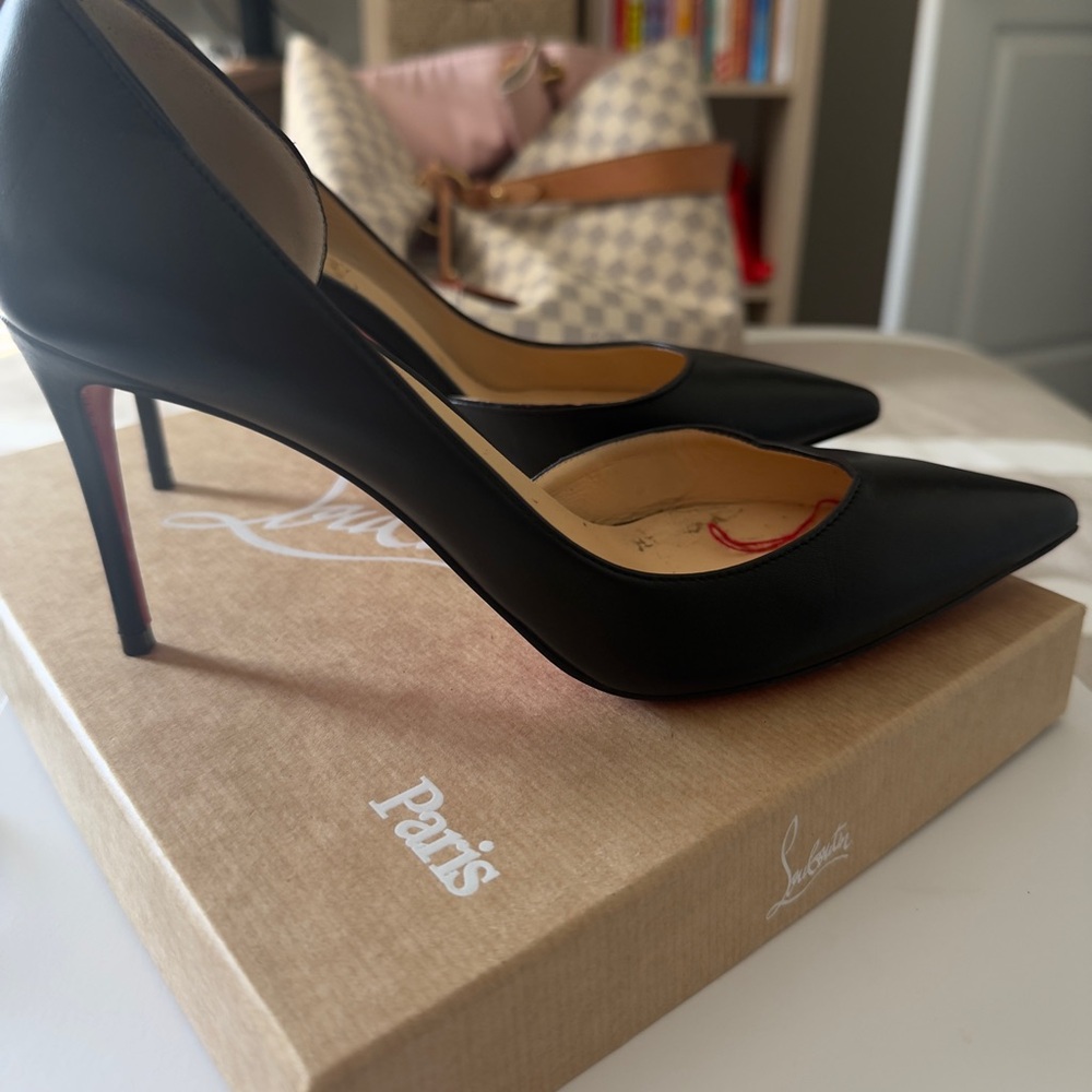 Christian Louboutin Black Stiletto Heels